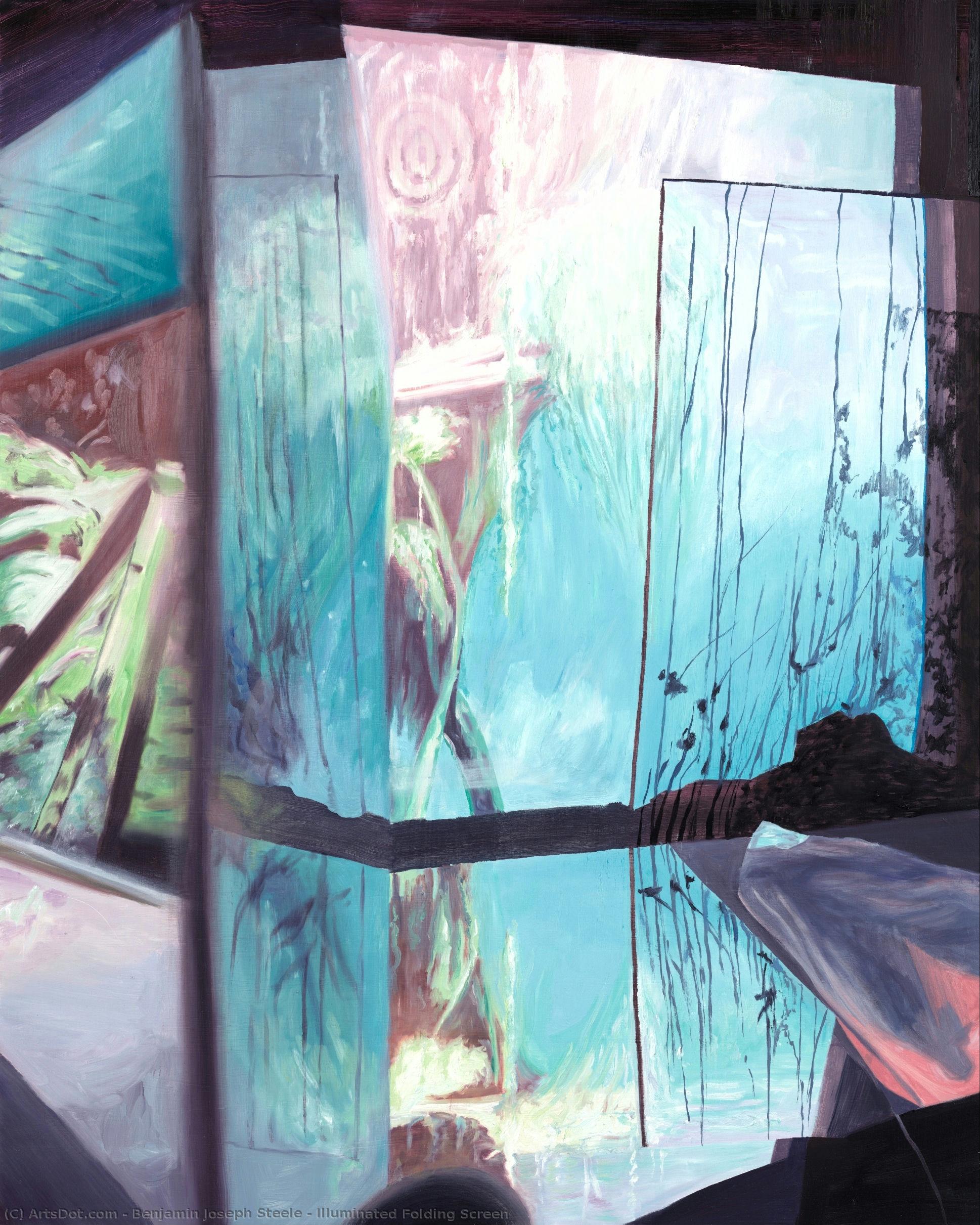 Illuminated Folding Screen — Benjamin Joseph Steele