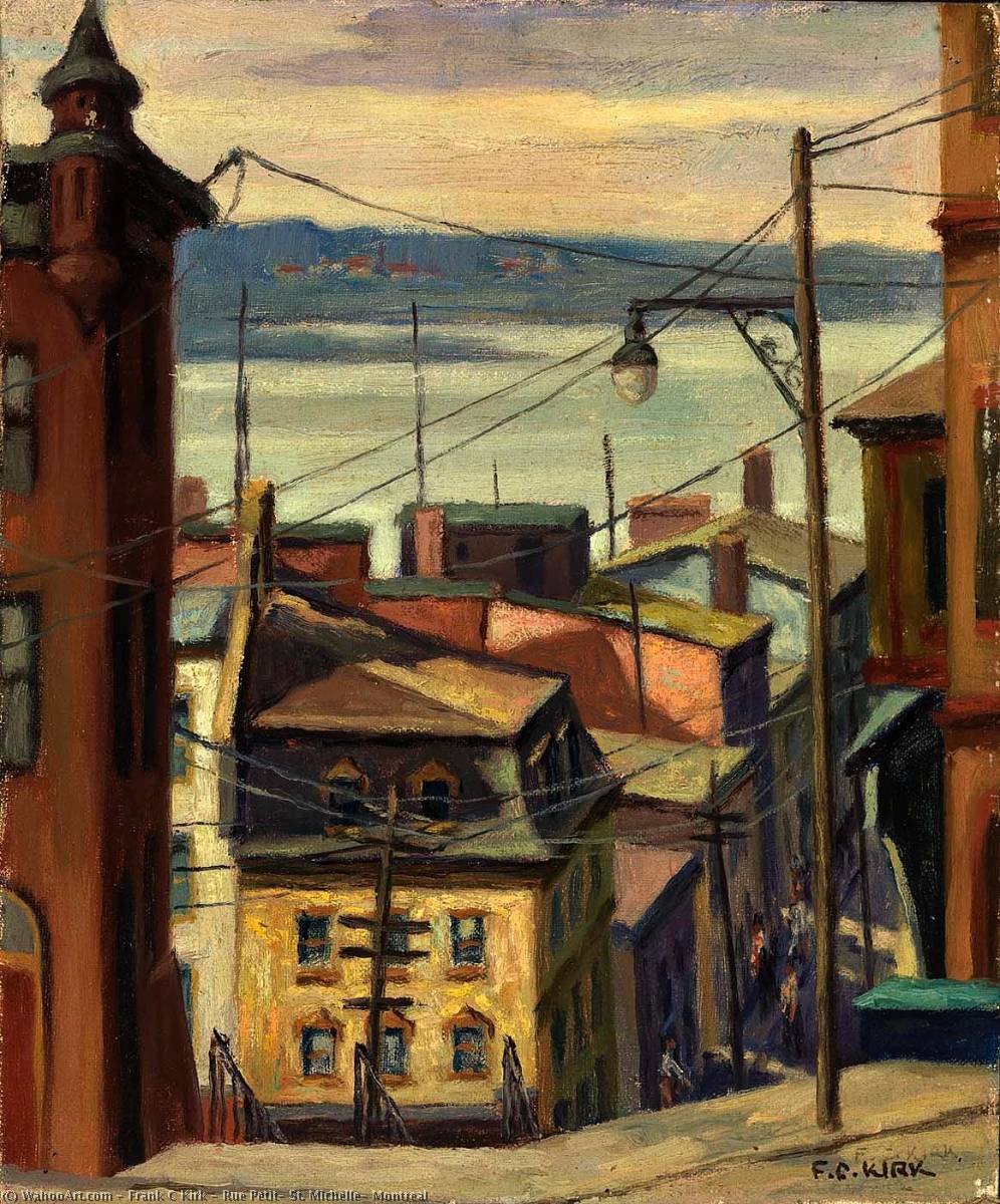 Rue Petit, St. Michelle, Montreal — Frank C Kirk
