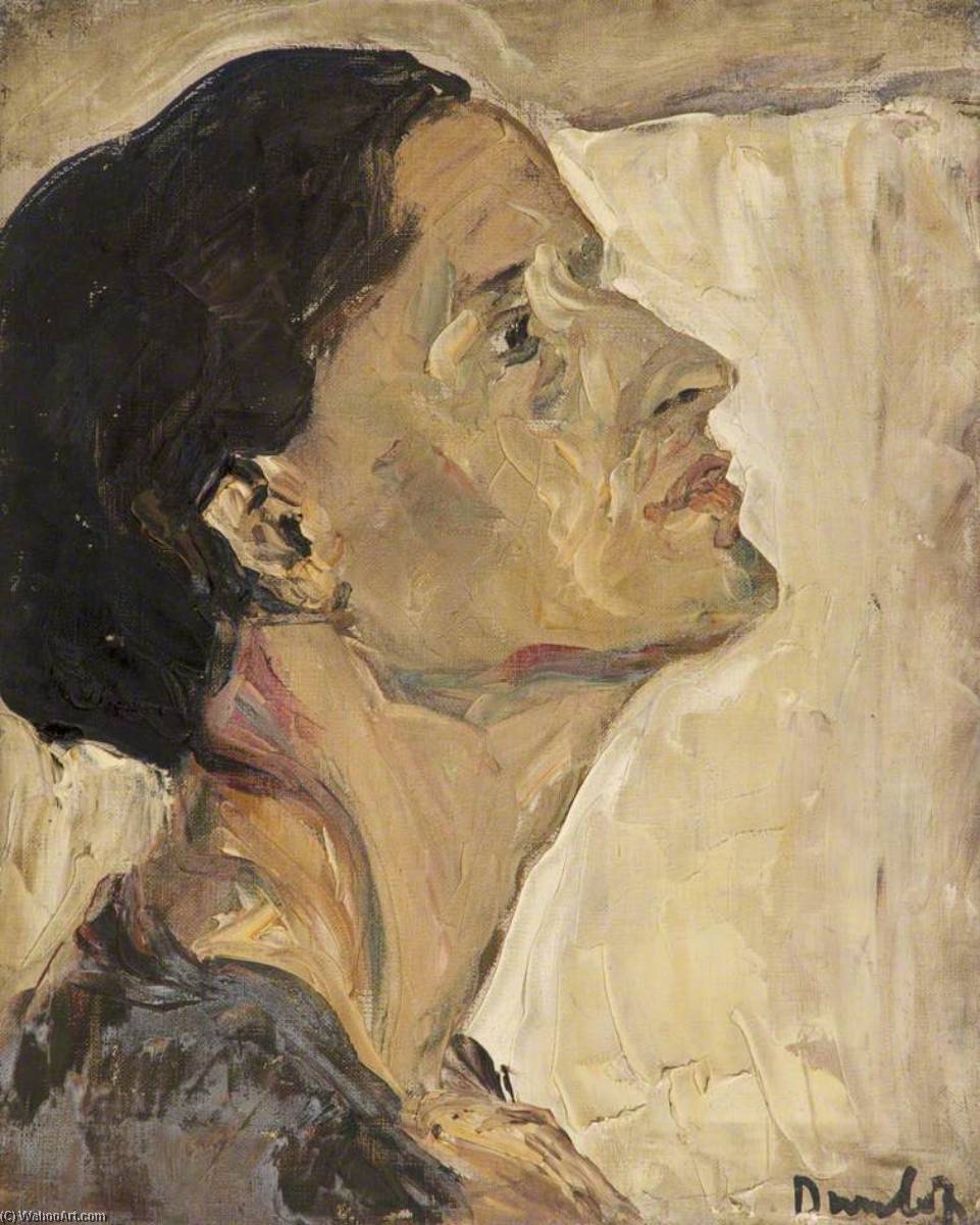Head Of A Woman — Ronald Ossory Dunlop