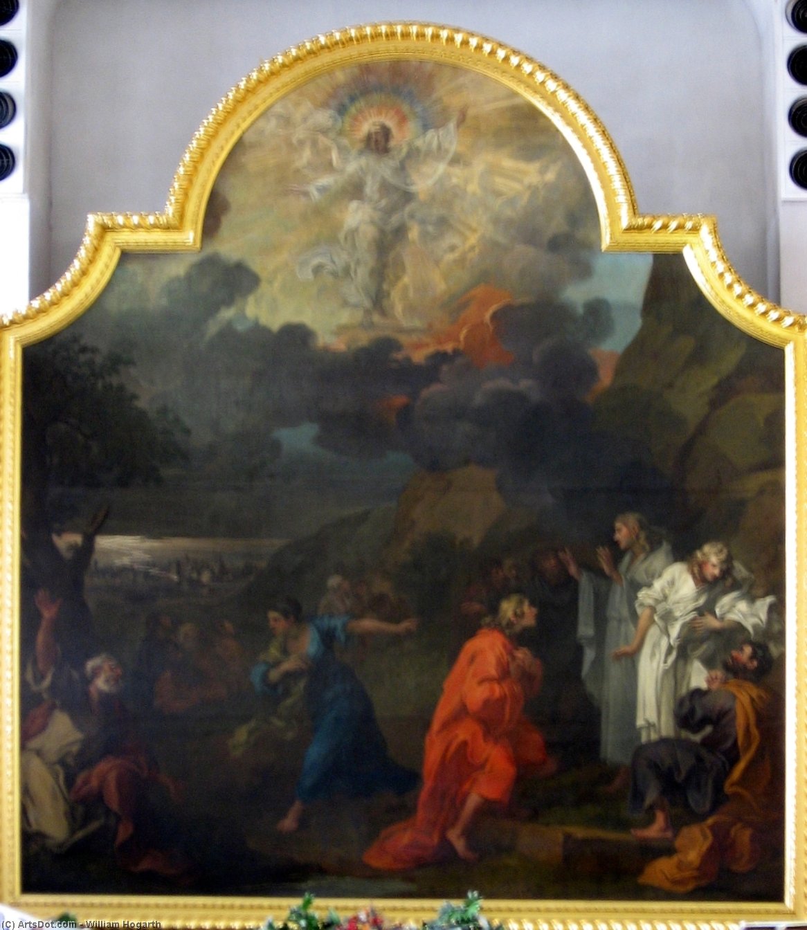 Central Panel Of The Altar Triptych, St Nicholas, Bristol — Хогарт