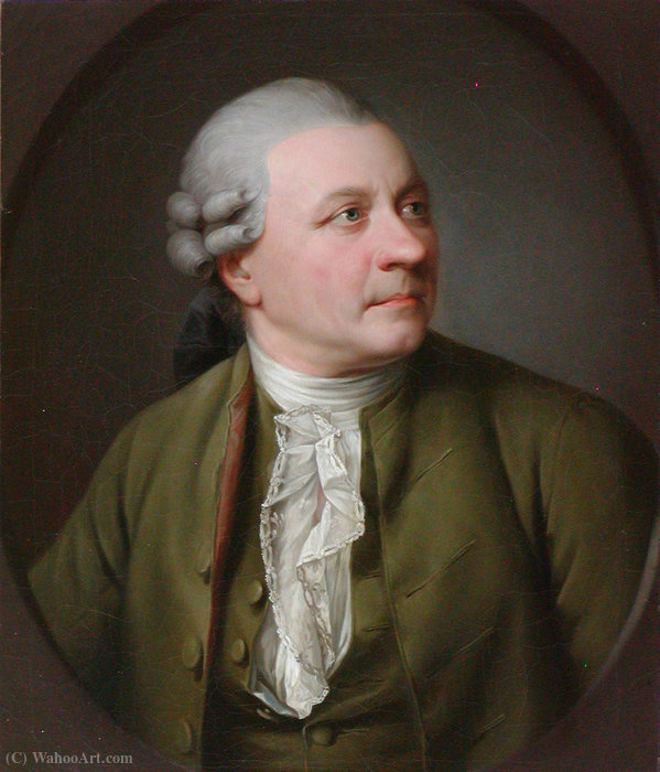 Portrait Of Friedrich Gottlieb Klopstock — Jens Juel