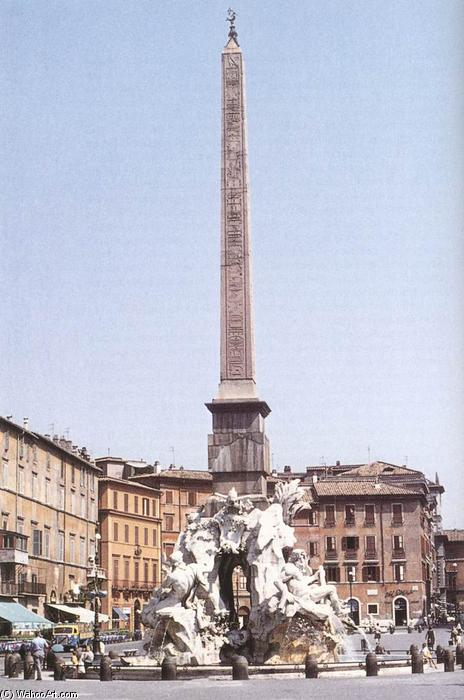 Fuente De Los Cuatro Ríos — Gian Lorenzo Bernini