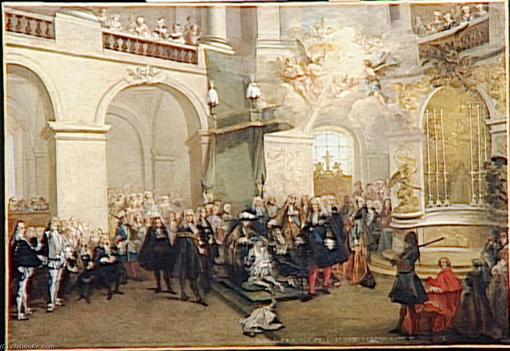 La Remise De L'ordre Du Saint Esprit — Nicolas Lancret