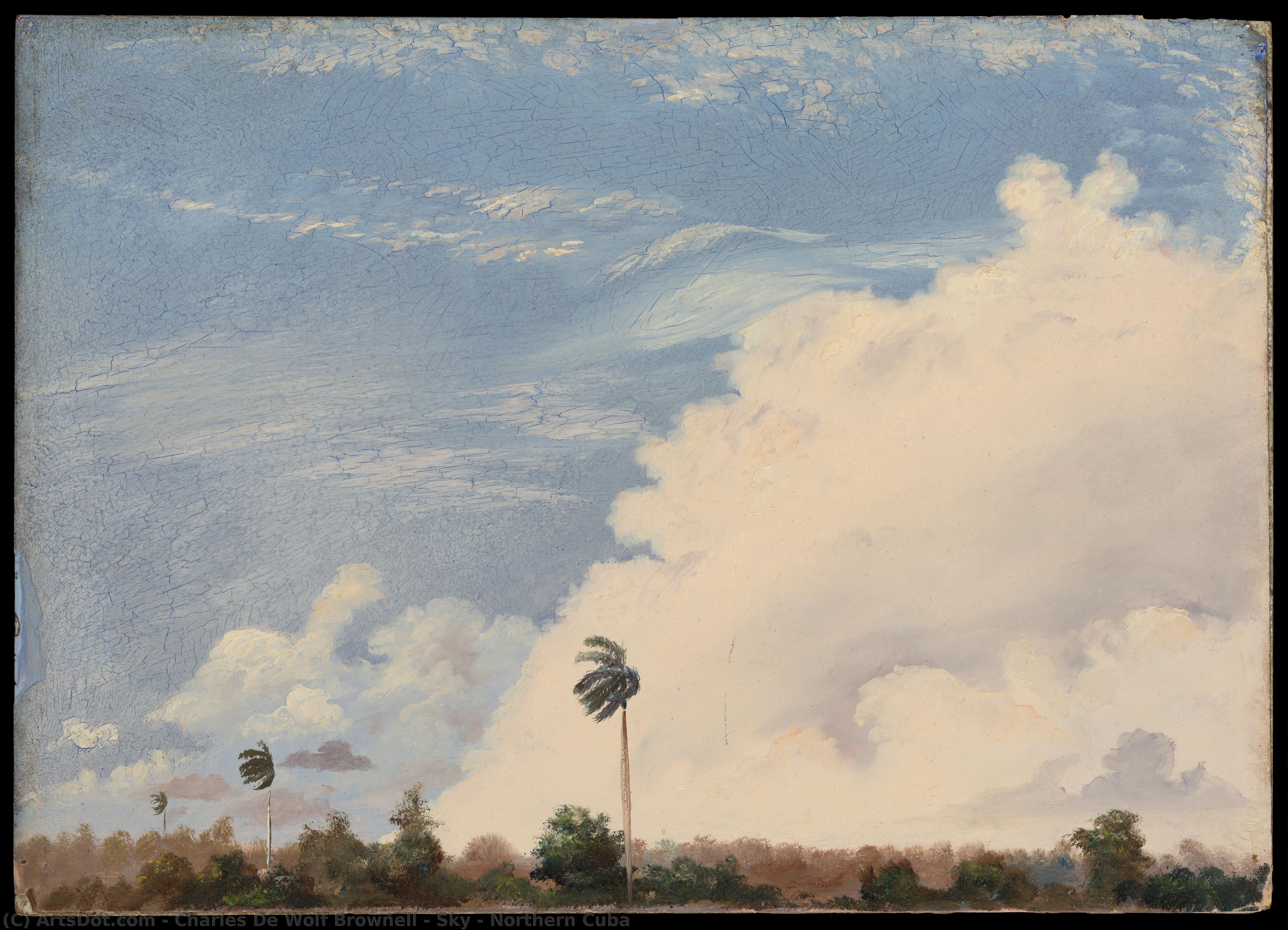 Sky – Northern Cuba — Charles De Wolf Brownell