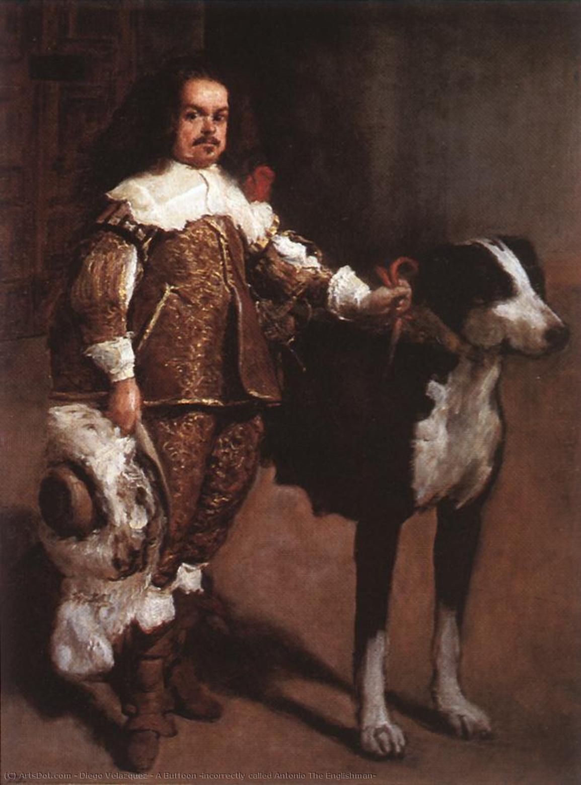 Un Bufón (incorrectamente Llamado Antonio El Inglés) — Diego Rodríguez De Silva Y Velázquez