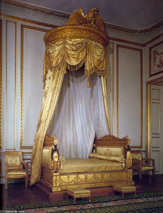 Ceremonial Bedroom Of Pauline Borghese — Georges Jacob