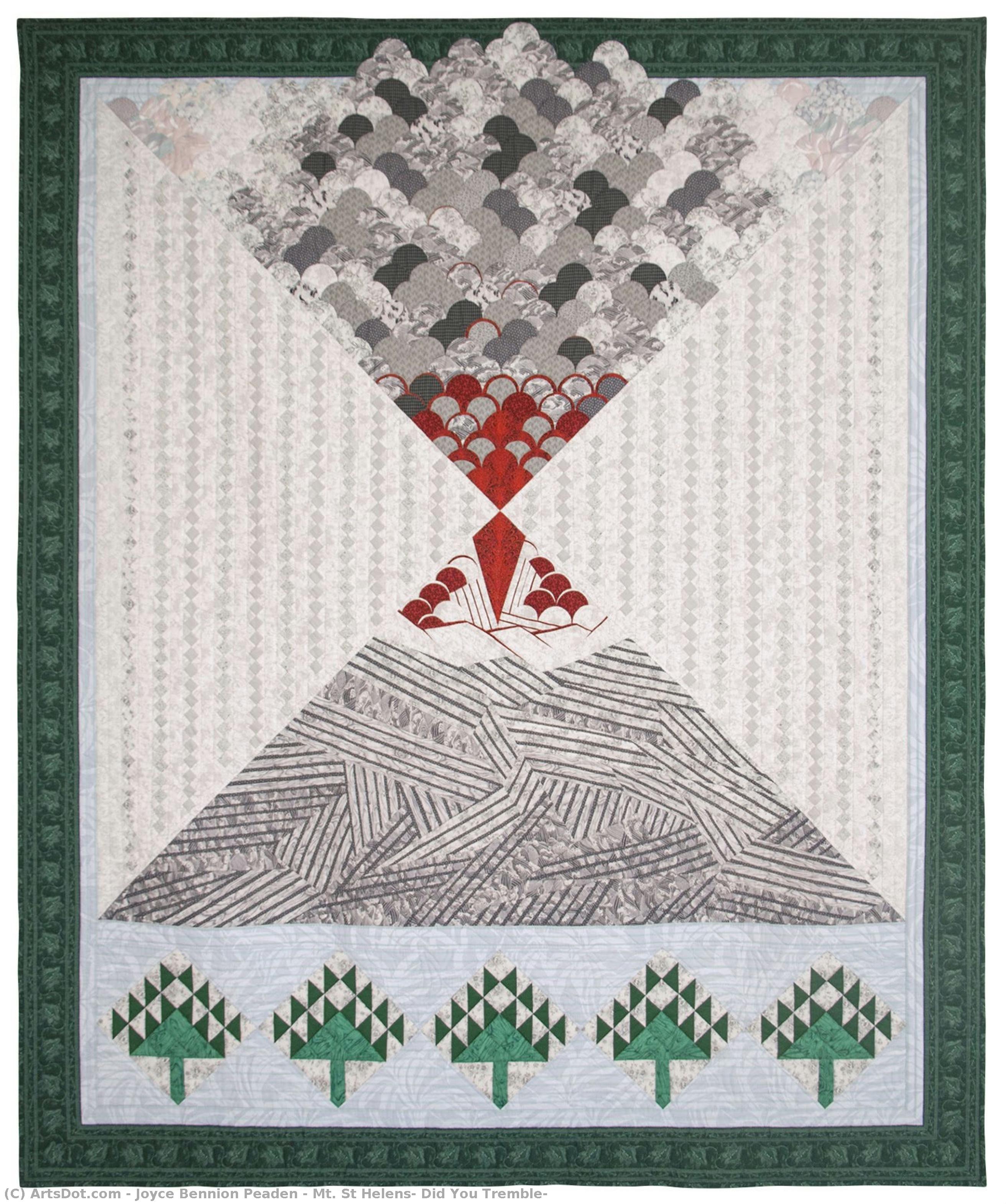 Mt. St Helens, Did You Tremble? — Joyce Bennion Peaden
