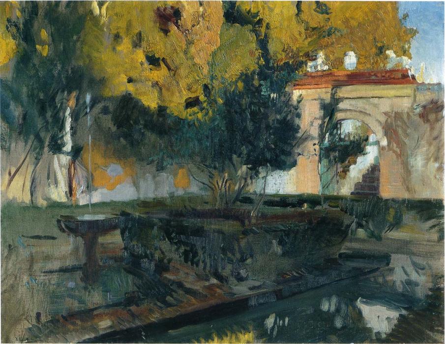 Generalife, Granada — Хоакин Соролла