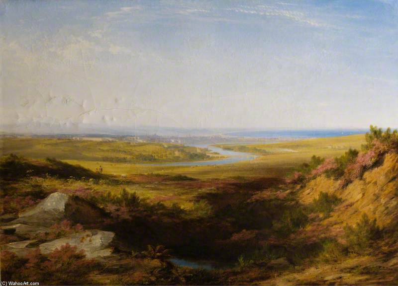 Aberdeen From The South, With The Bridge Of Dee — James William Giles