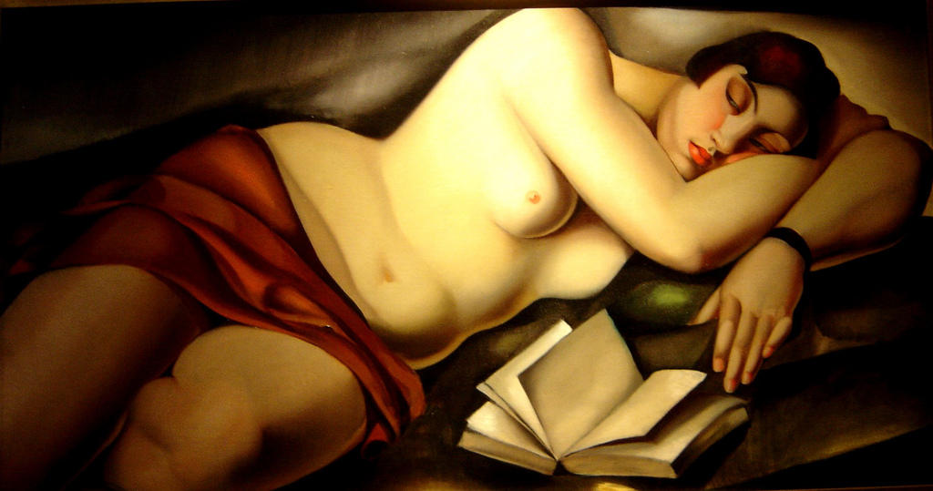 Reclining Nude — Тамара Де Лемпицка