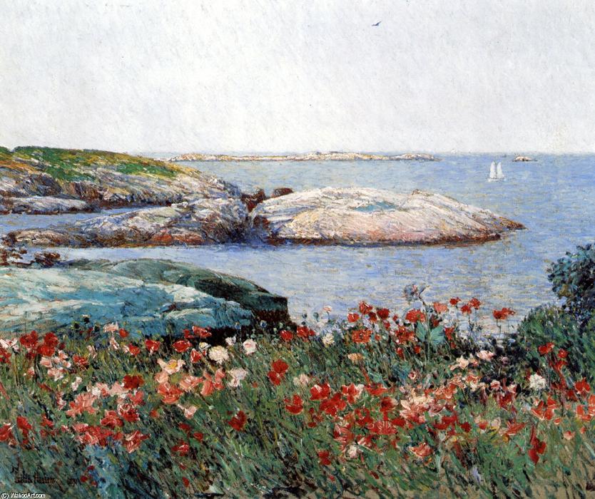 Poppies, Isles Of Shoals 3 — Frederick Childe Hassam