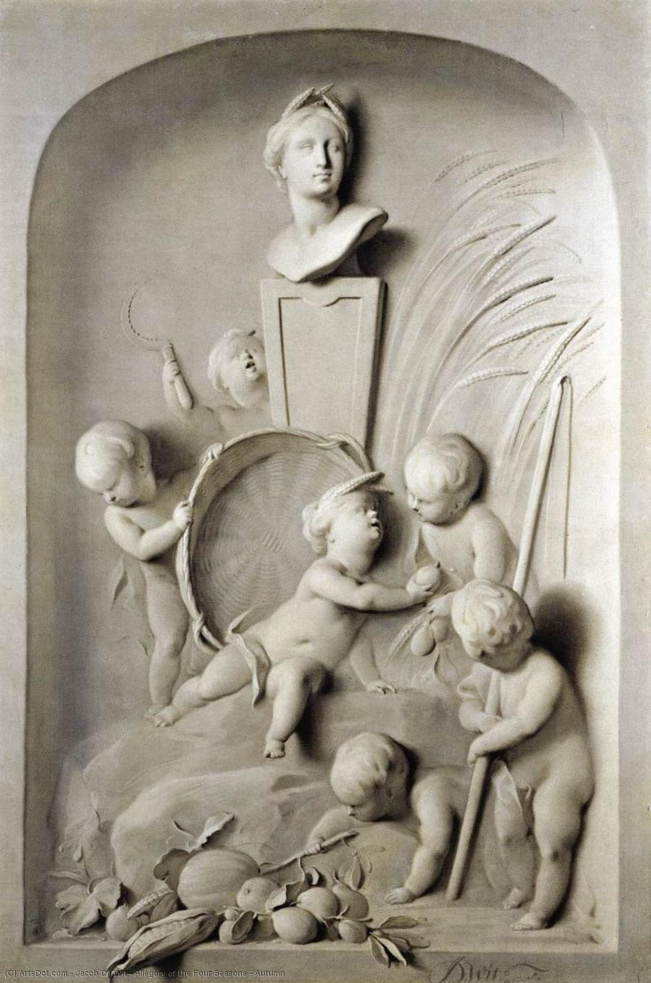 Allegory Of The Four Seasons - Autumn — Jacob De Wit