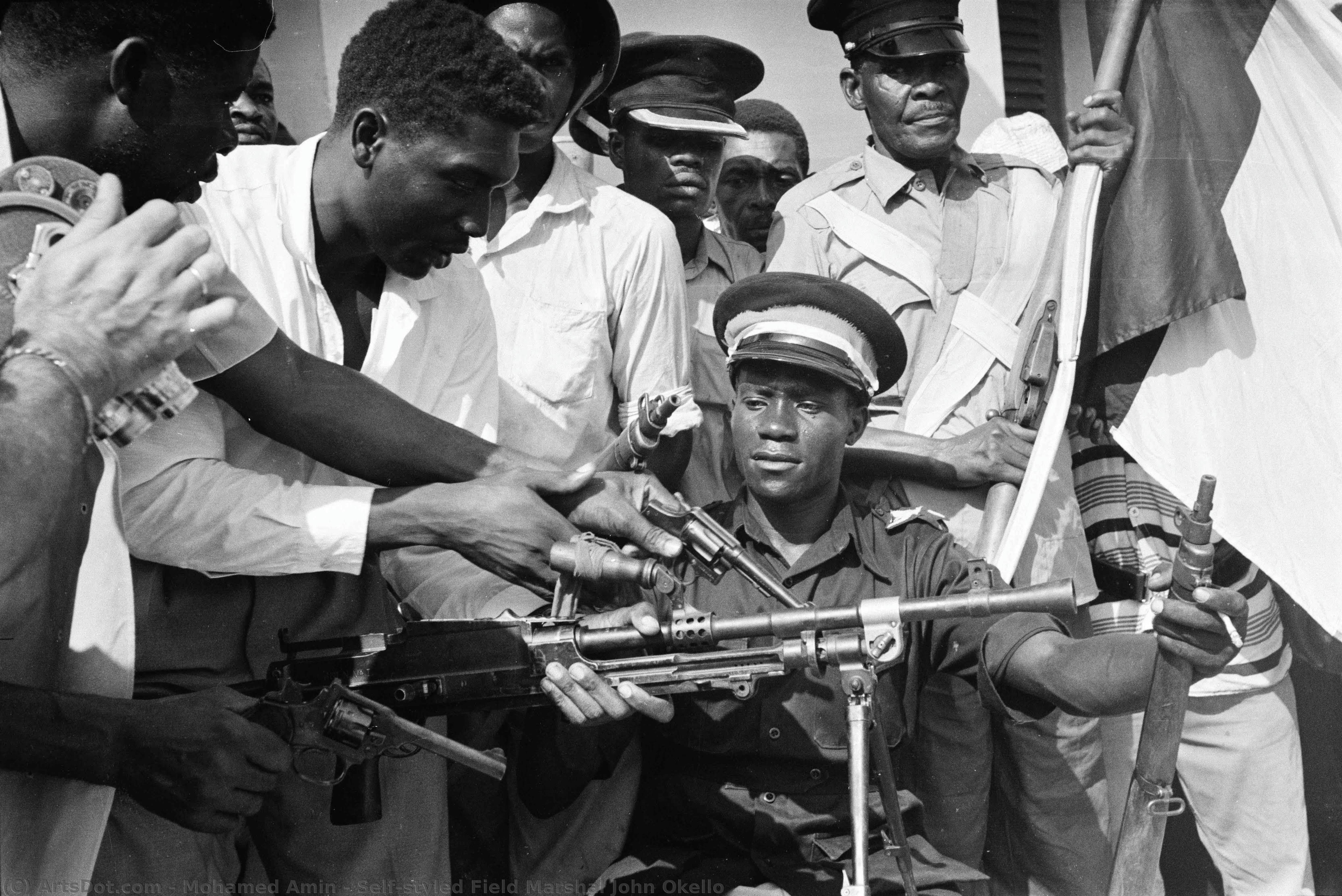 Self-styled Field Marshal John Okello — Mohamed Amin