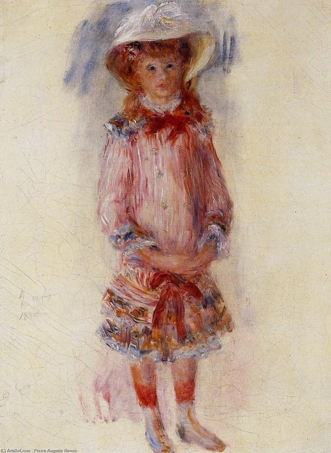 Georgette Charpentier Standing — Pierre-auguste Renoir