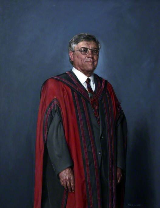 Dr James Burke, Obe, Ksg, Beng, Phd, Fim, Ceng, Rector Of Liverpool Hope University (1979–1995) — Peter Kenneth Cowley Jackson