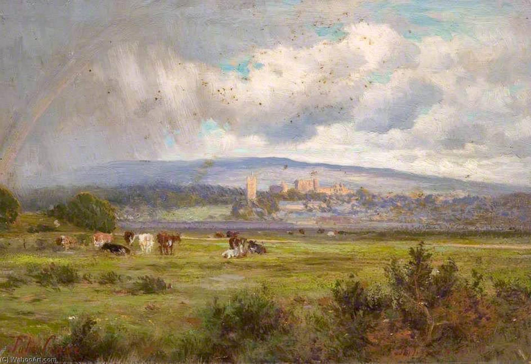 Distant View Of Lancaster From The West — John Crane