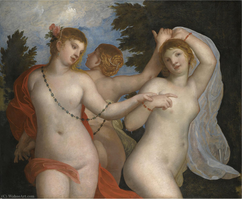 The Three Graces — Padovanino