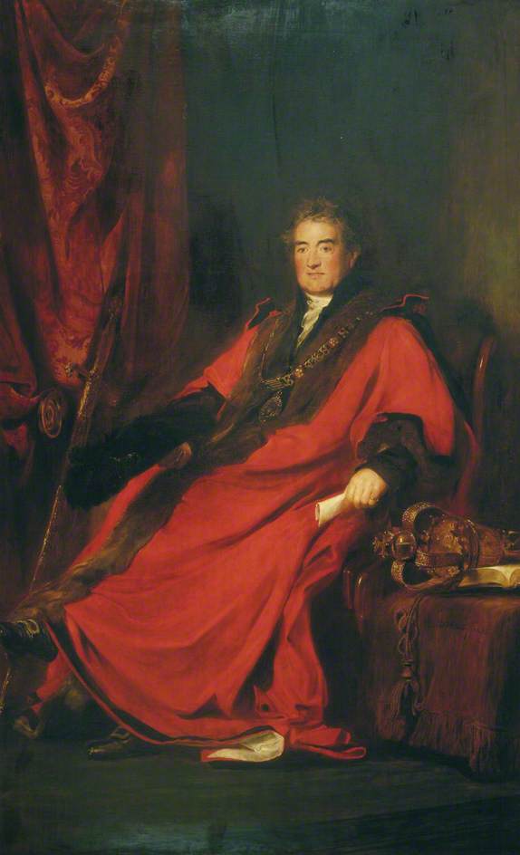 Matthias Prime Lucas, Lord Mayor Of London (1827) And President Of St Batholomew's Hospital — Sir David Wilkie