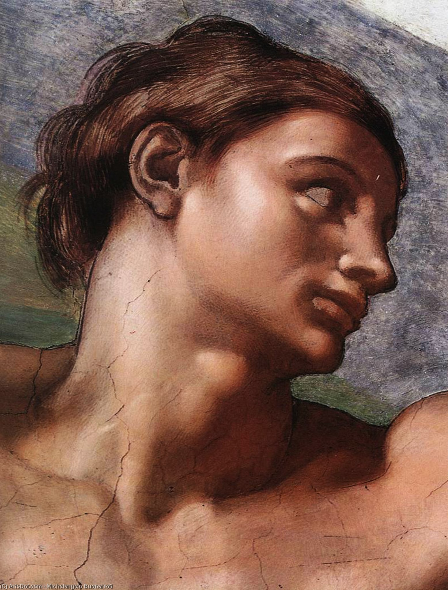 Die Schöpfung Adams (detail) — Michelangelo Buonarroti