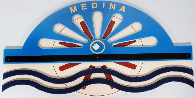 Ward Sign Medina (paddle Steamer) — Stephen Nicoll
