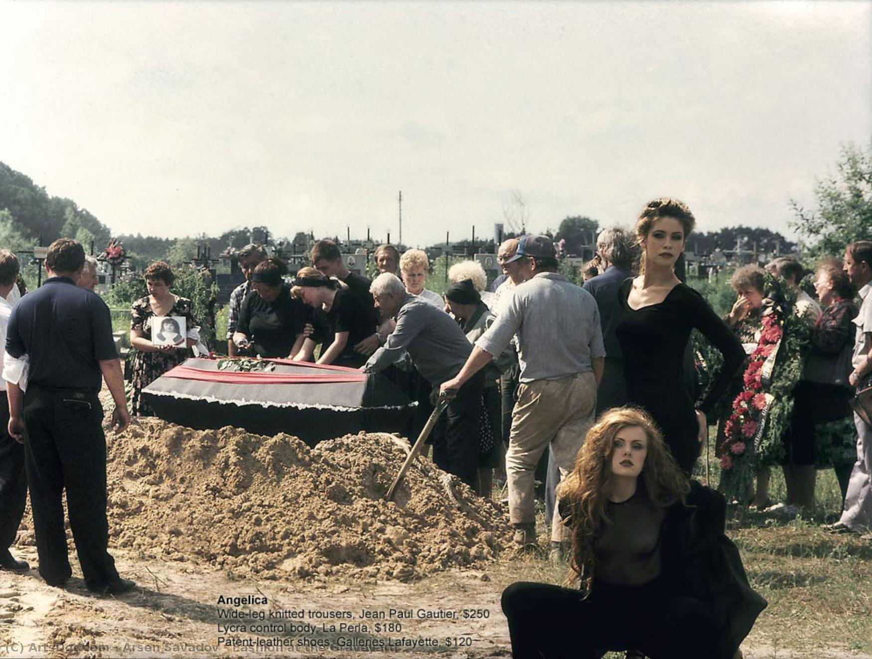 Fashion At The Graveyard — Arsen Savadov