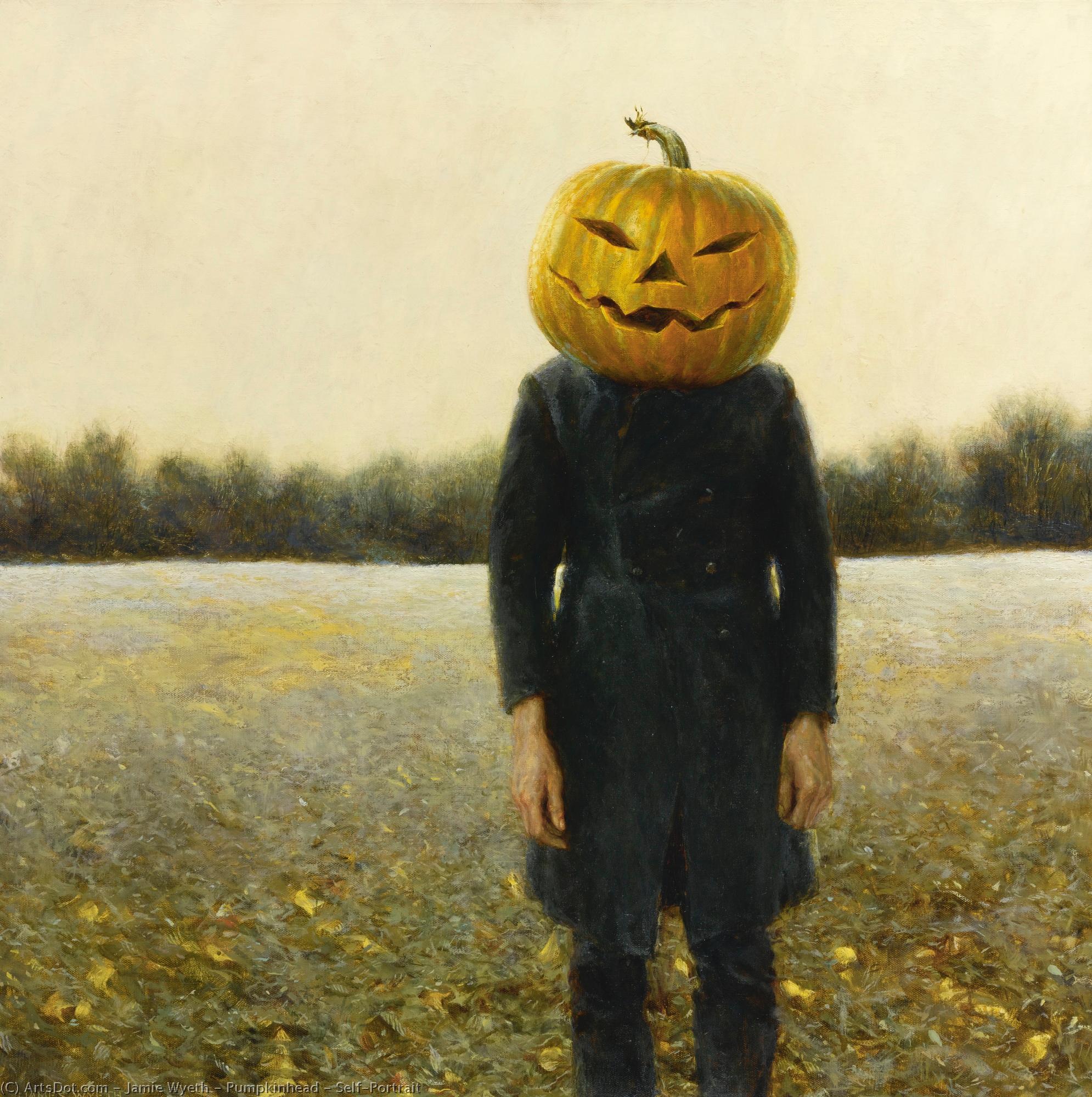 Pumpkinhead - Self-portrait — Джеймс Брэйвин Уийт