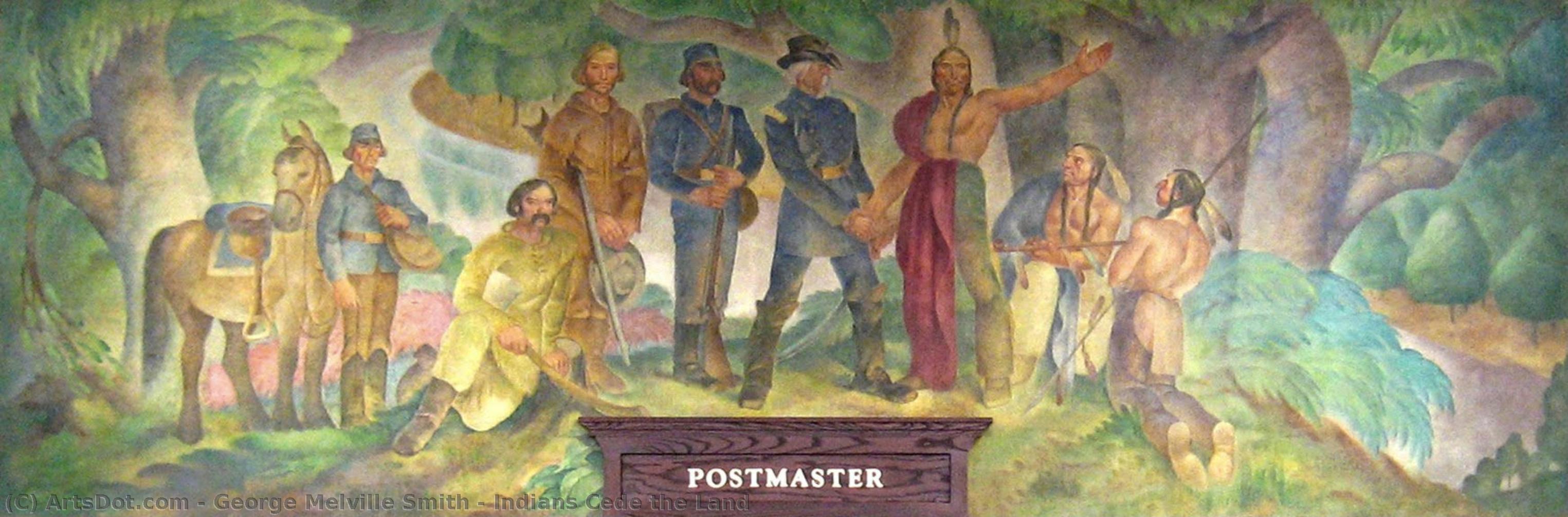 Индијански Одступање Земље — George Melville Smith