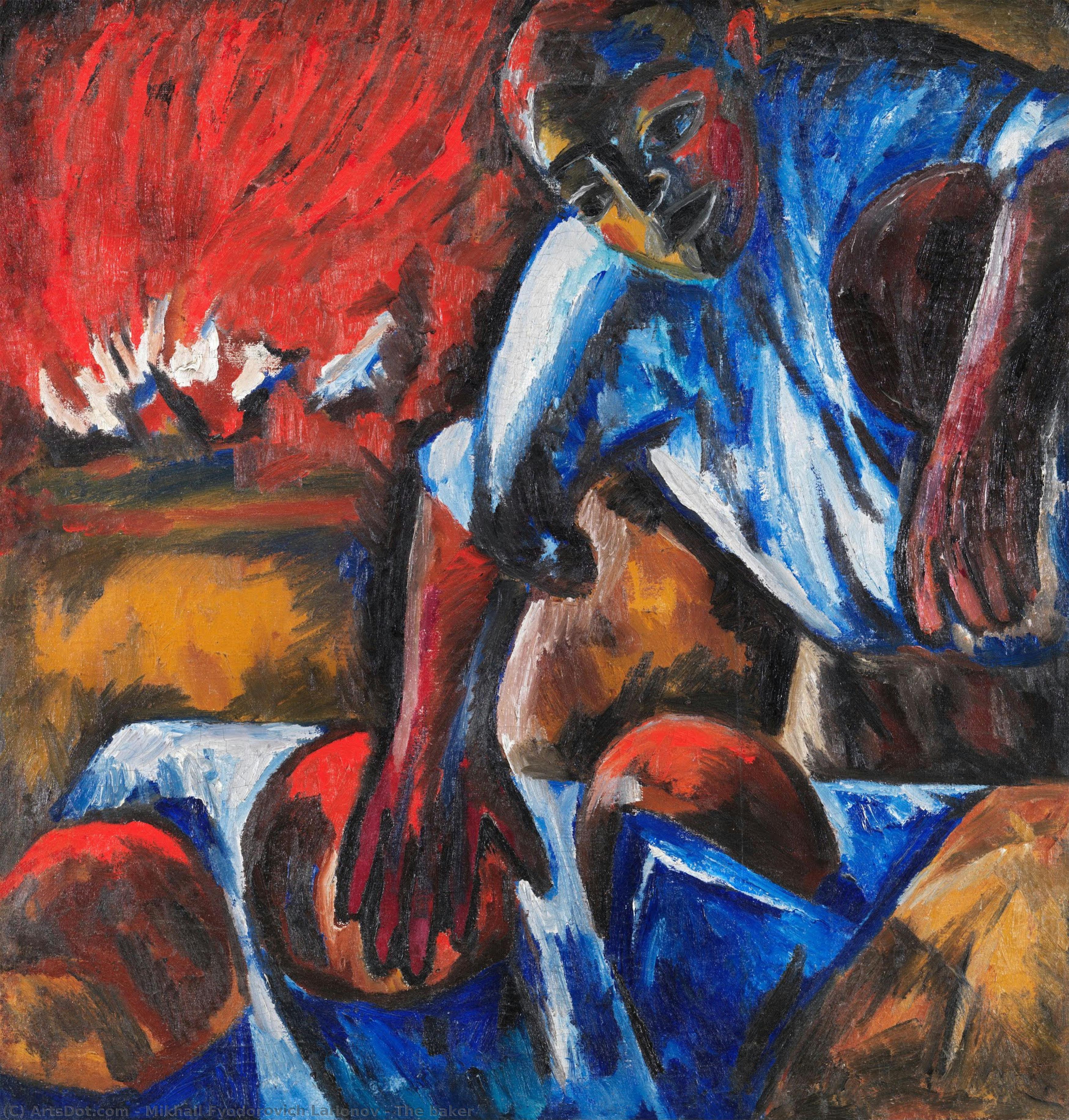 The Baker — Mijaíl Fiodorovich Larionov