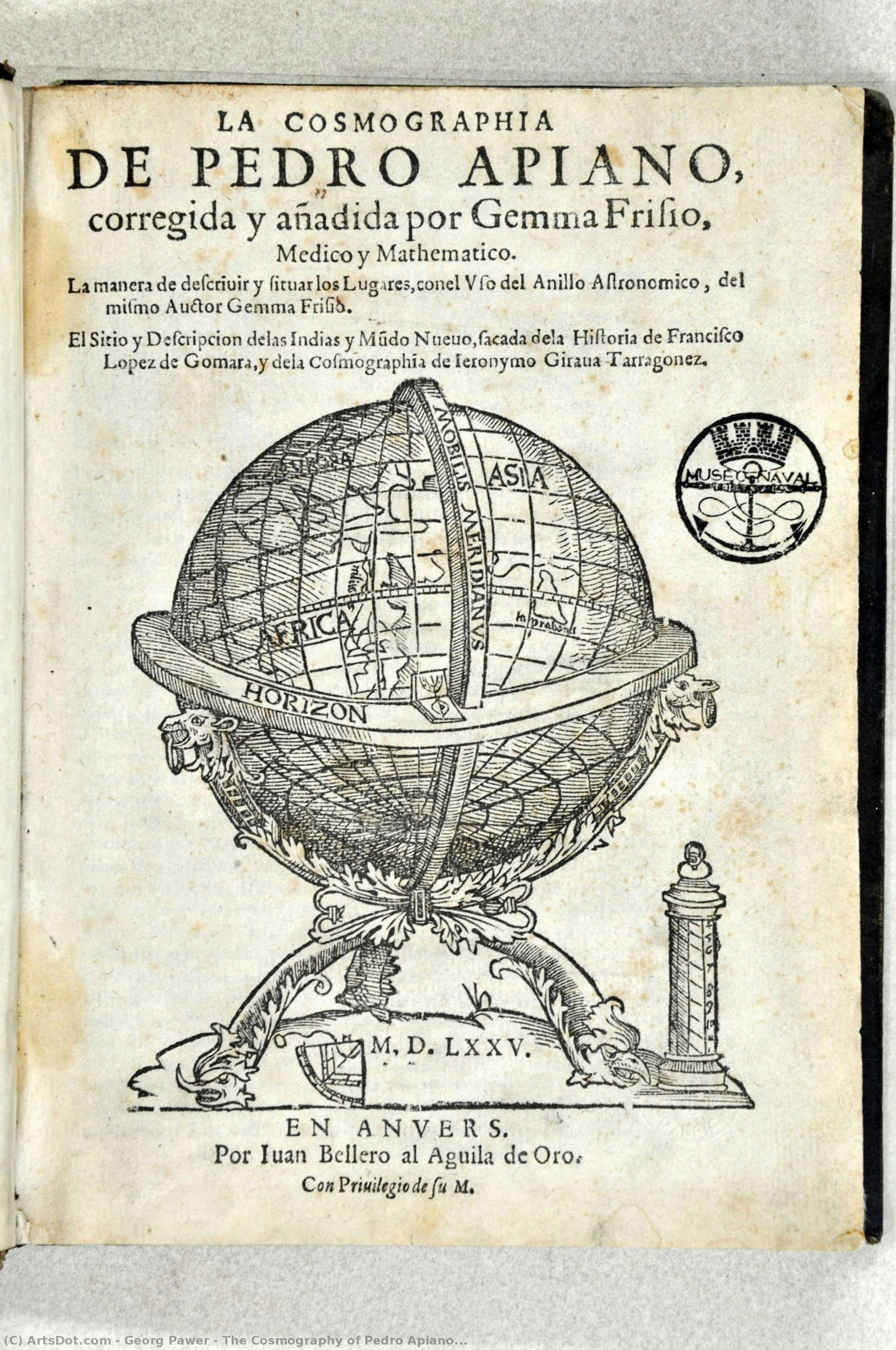 The Cosmography Of Pedro Apiano — Georg Pawer