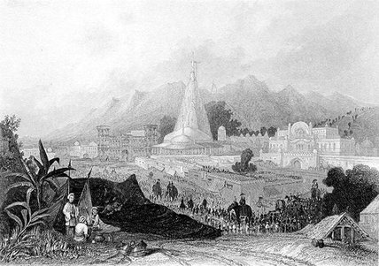 The Great Temple, Hurdwar — Thomas Colman Dibdin