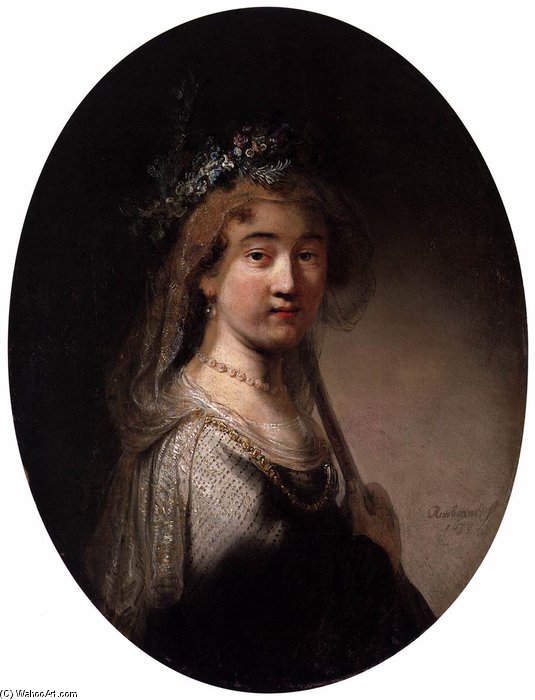 A Young Woman As A Shepherdess — Govert Teunisz Flinck
