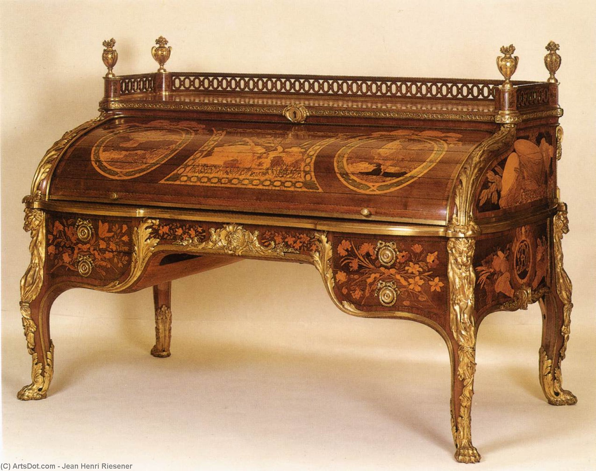 Roll-top Desk — Жан-анри Ризанер