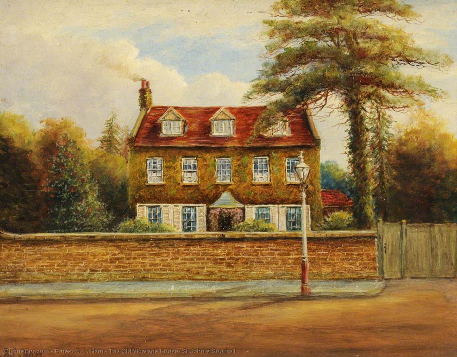 The Old Vicarage House, St John's Southall — Ernest A. L. Ham