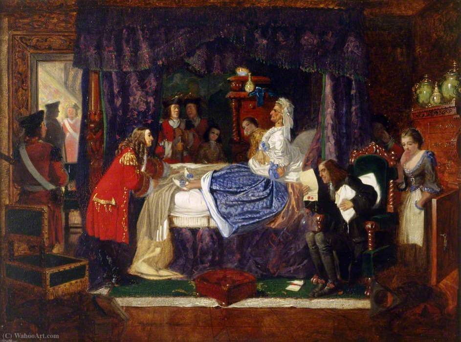 A Bedroom Scene — Arthur Boyd Houghton