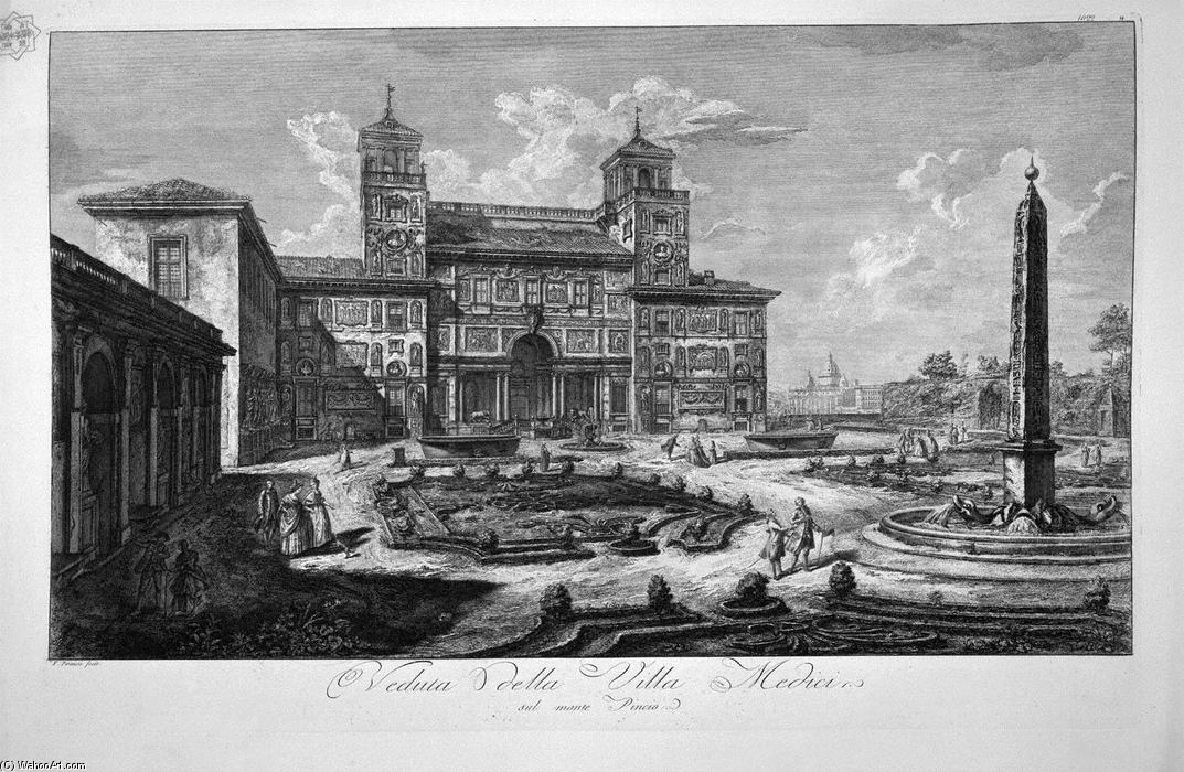 View Of The Villa Medici — Giovanni Battista Piranesi