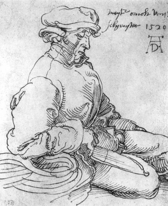 Portrait Of The Blessed Arnold Of Town — Albrecht Dürer