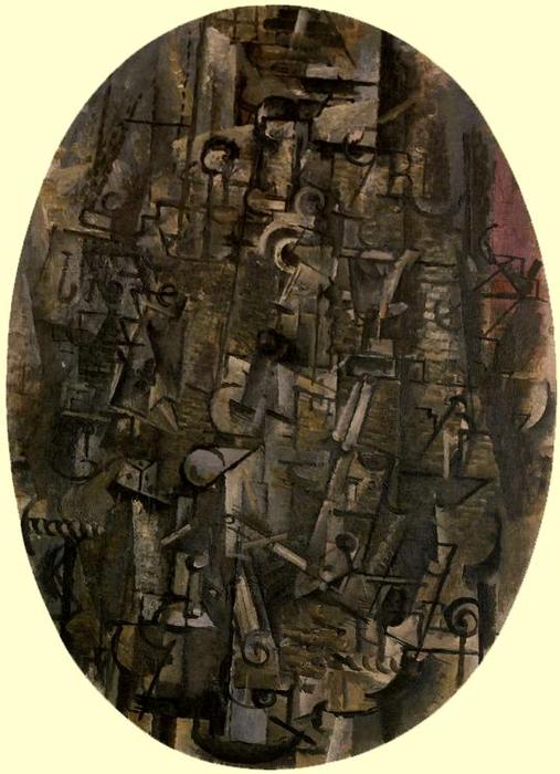 Glasses And Bottle — Georges Braque