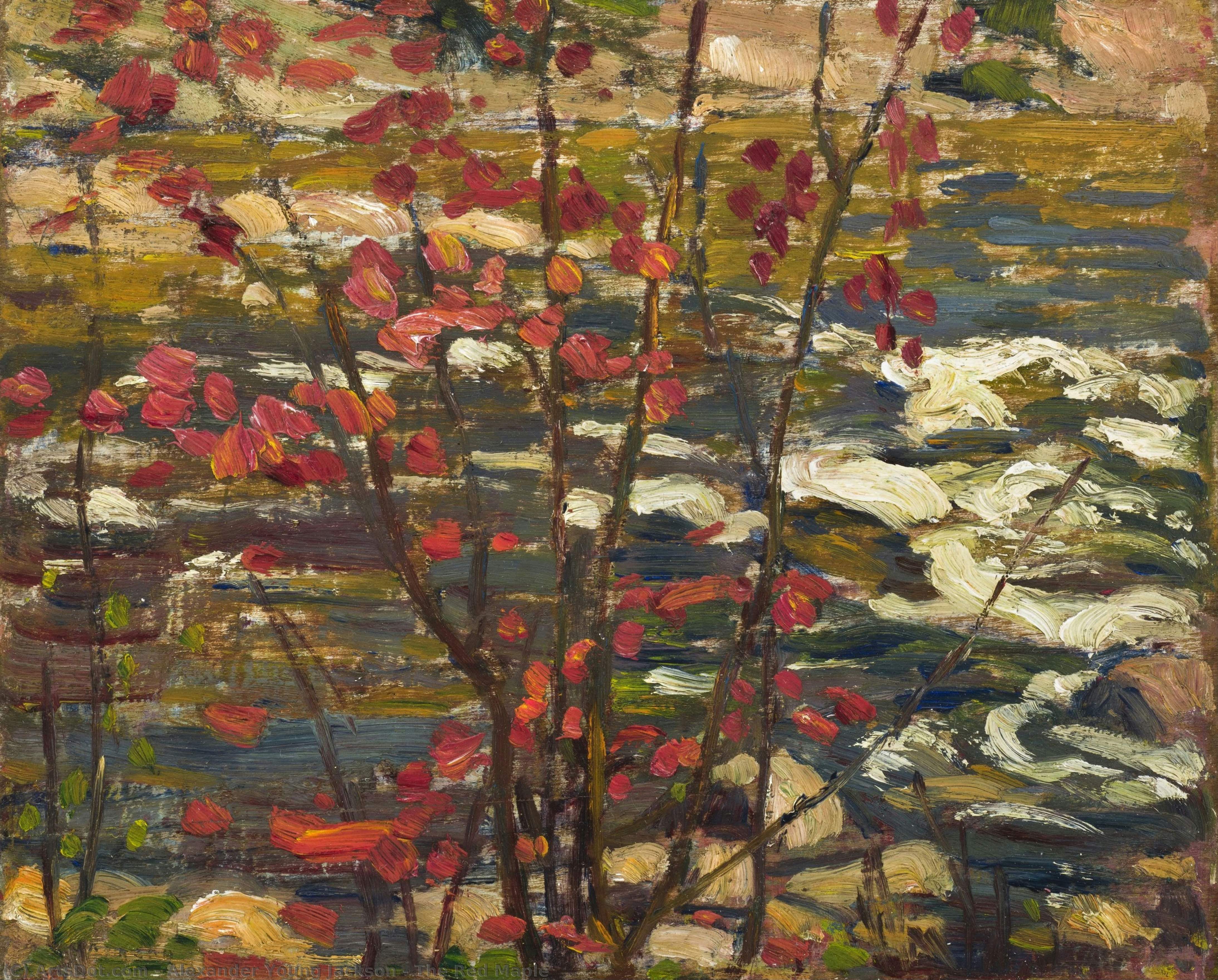The Red Maple — Alexander Young Jackson