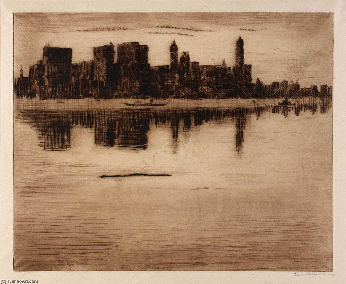 Harbor No. 3 North River — Edward S Hewitt