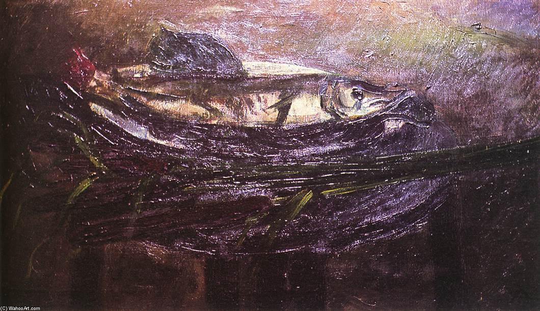 Pike On A Tray — Aurél Bernáth