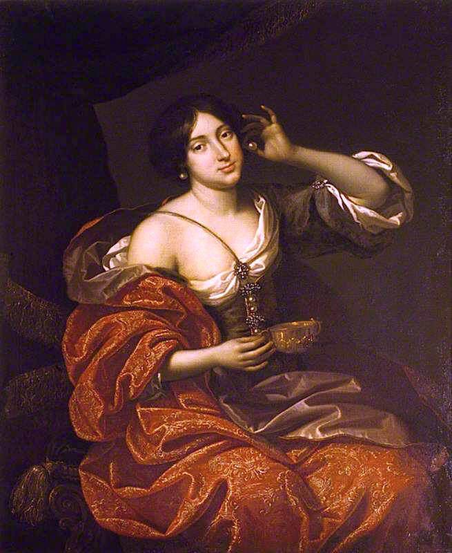 Lady Elizabeth Howard, Lady Felton, As Cleopatra — Benedetto Gennari The Younger