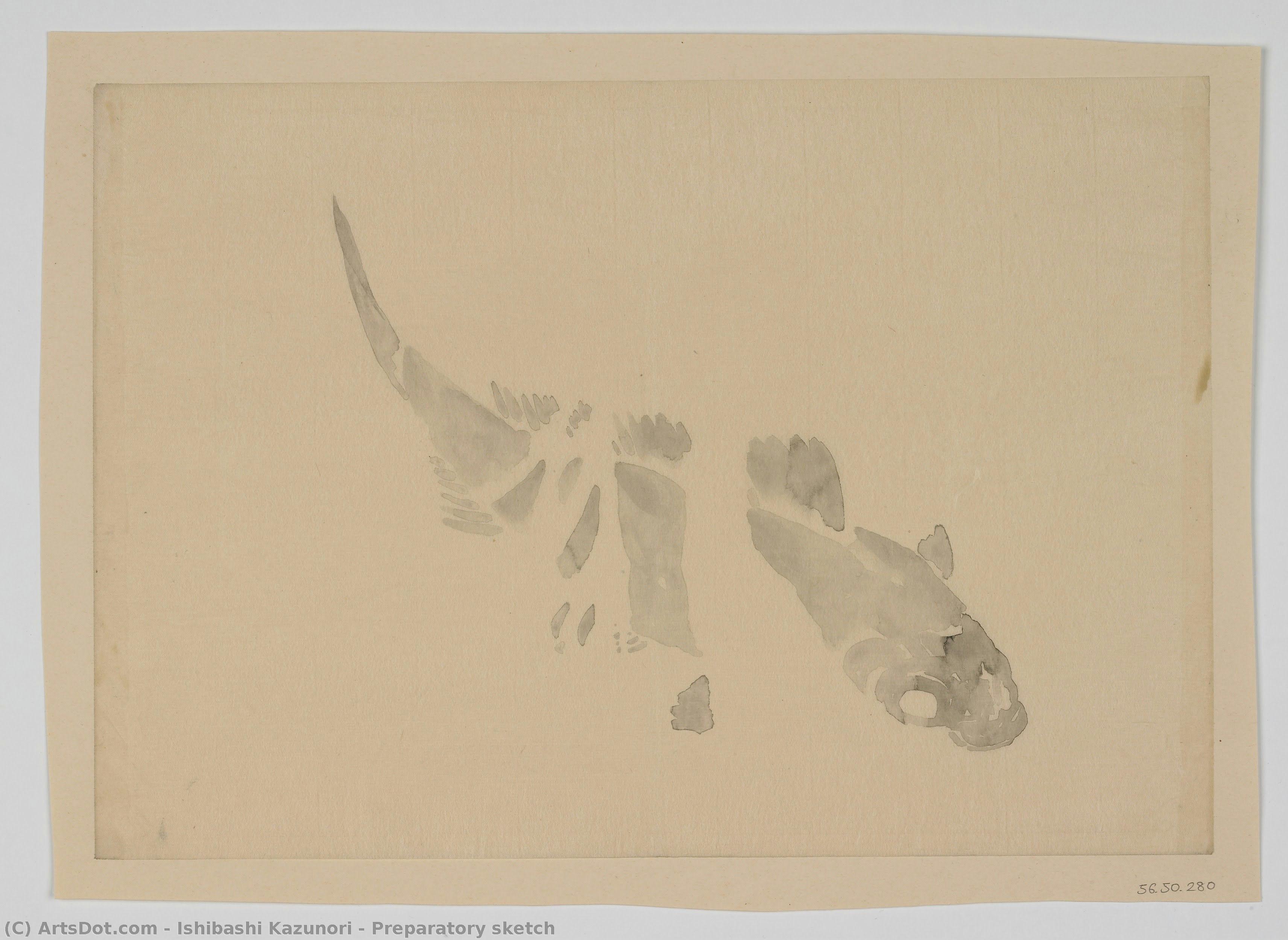 Preparatory Sketch — Išibashi Kazunori