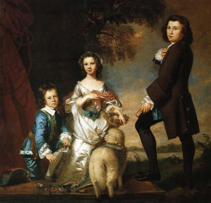 Thomas And Martha Neate, With Tutor — Sir Joshua Reynolds