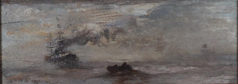 Smoke And Fog — Buhot Félix Hilaire