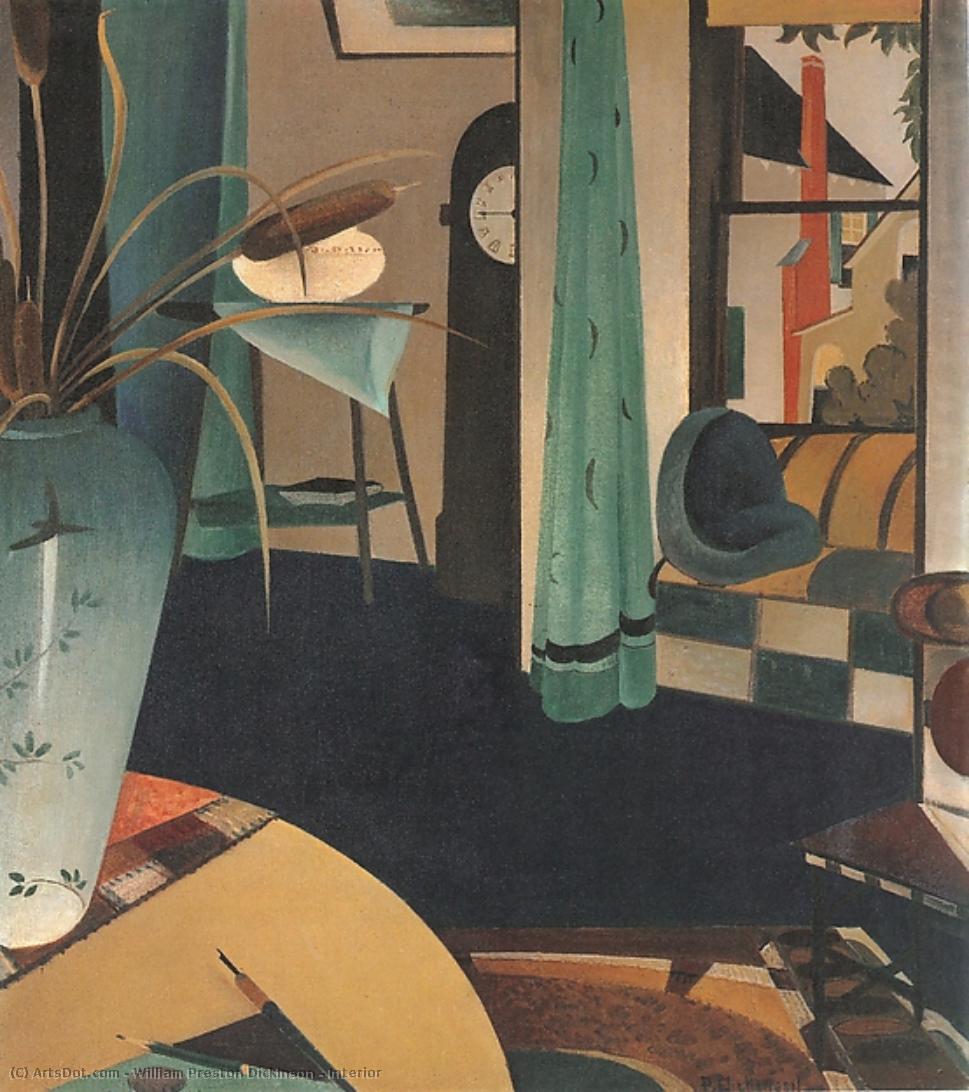 Interior — William Preston Dickinson