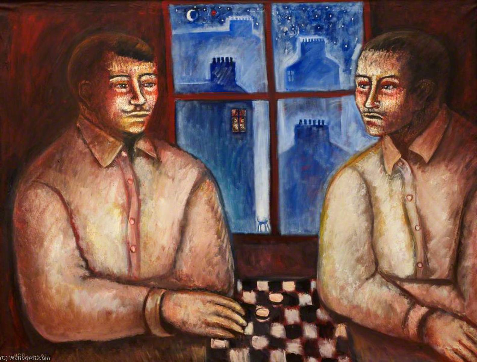 The Draughts Players — Hugh Gerard Byars