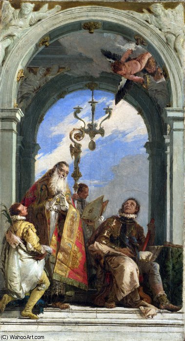 Saints Maximus And Oswald — Giambattista Tiepolo