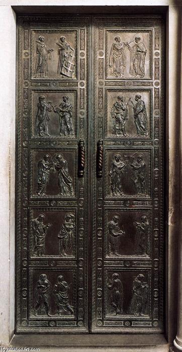 Door With The Representation Of Martyrs — Donatello