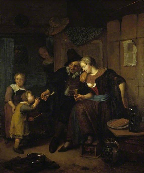 Escena Familiar — Richard Brakenburg