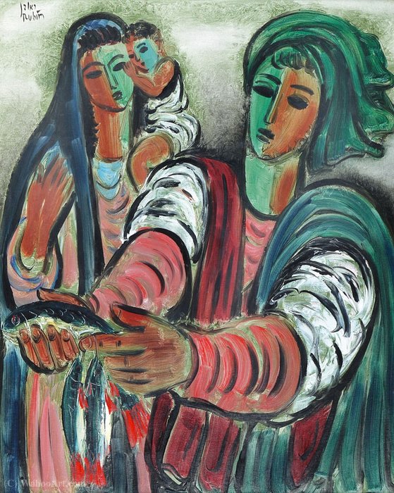 The Fisherman And His Family — Reuven Rubin